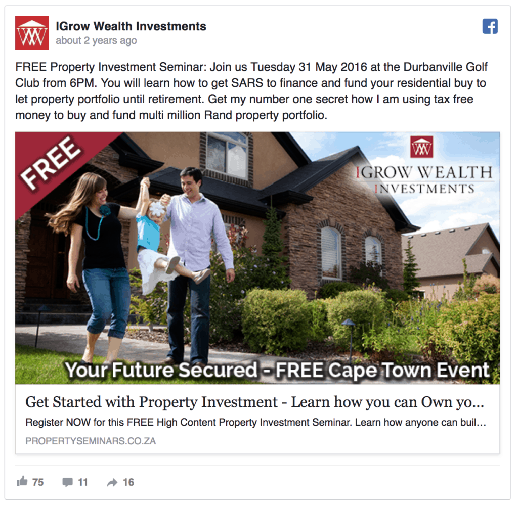 real estate facebook marketing strategy